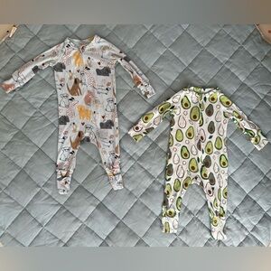 LOULOU Lollipop, 2 pack of sleepers, size 3-6 months